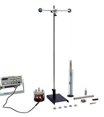 Aparato de las oscilaciones forzadas-0
