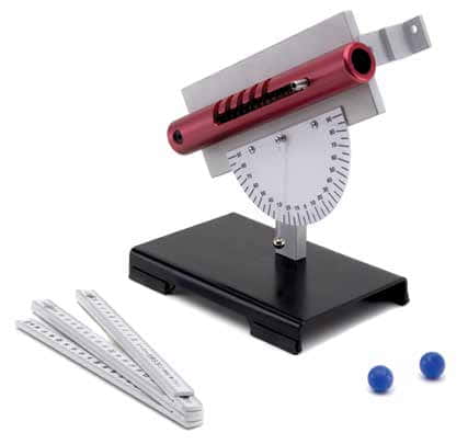 Aparato para el estudio del movimiento parabólico-0