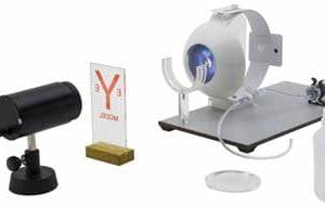 Maqueta para experiencias sobre el ojo con proyector-0