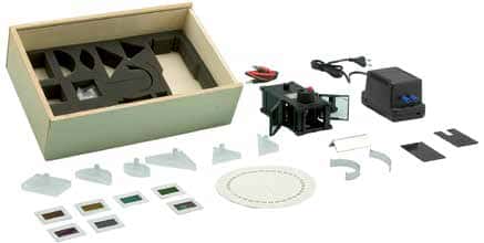 Proyector de rayos ópticos y mezcla de colores-0