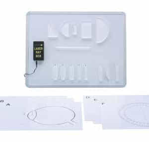 ÓPTICA GEOMÉTRICA CON PENTA LASER - VERSIÓN CON PIZARRA MAGNÉTICA Y PENTA LASER VERDE-0