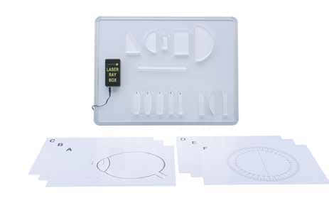 ÓPTICA GEOMÉTRICA CON PENTA LASER - VERSIÓN CON PIZARRA MAGNÉTICA Y PENTA LASER VERDE-0