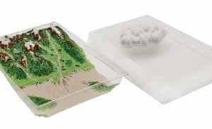 Maqueta del ciclo del agua-0