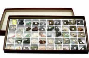 Colección de 50 minerales y rocas-0