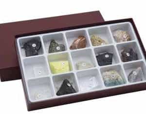Colección de 15 minerales por propiedades-0