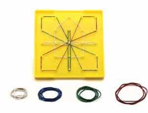 Geoplano de doble cara-0